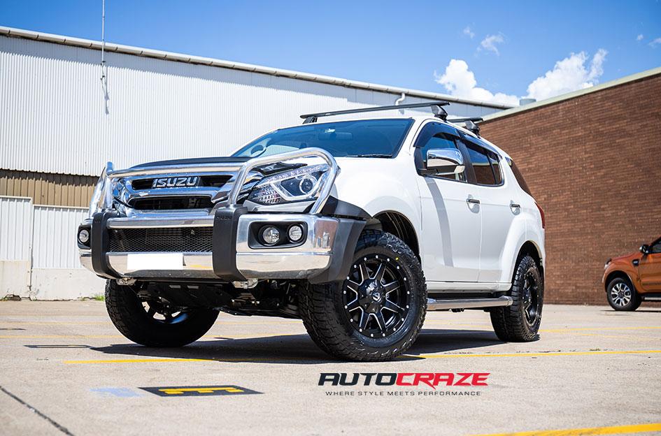 Isuzu MUX wheels Autocraze